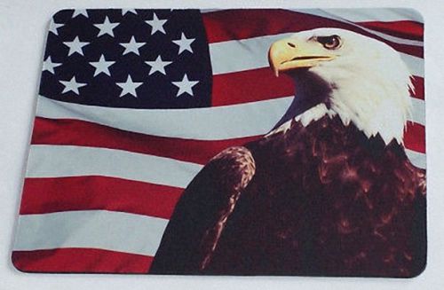 Hot new  usa national flag eagle mats mousepad hot gift for sale