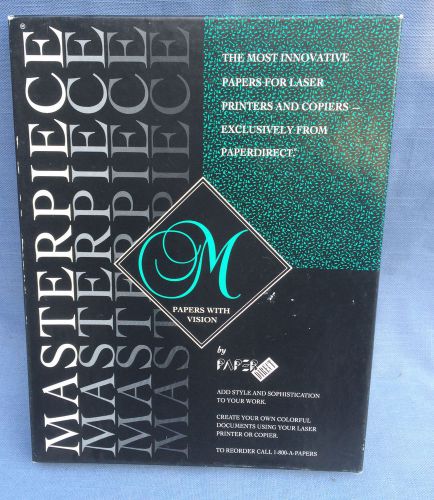 Masterpiece White Business Card 38# Stock 450 Micro Perforated Cards 2&#034; x 3.5&#034;