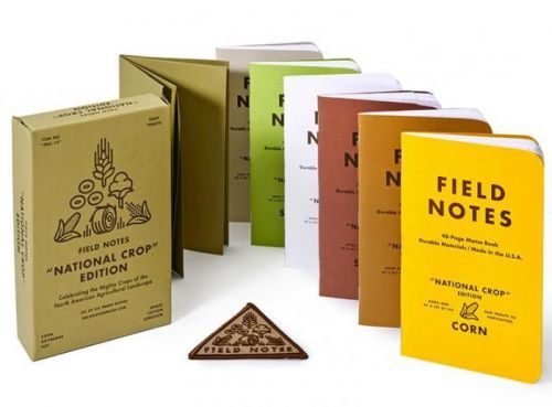 Field Notes Brand National Crop NEW COMPLETE VERY RARE Memo Note Books