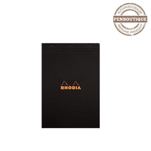 Rhodia notepads graph black 8 1/4 x 12 1/2 for sale