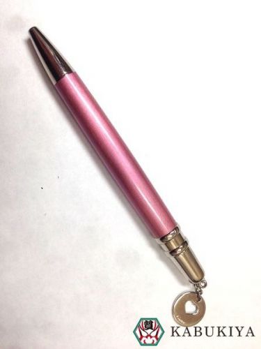 Used Cartier (Cartier)   Ballpoint pen Pink Heart Pink  Silver   13-16483L