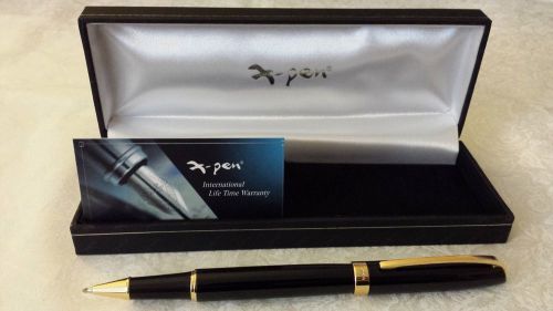 Fine writing instrument legend roller ball black lacquer finish for sale