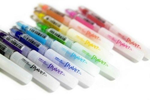 Dong-A SHAVET Decor Color Pens 0.5 mm 10 color Phone Film Plastic Glass Nail Art