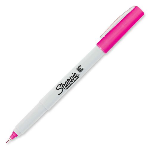 Sharpie permanent marker pen ultra fine tip magenta for sale