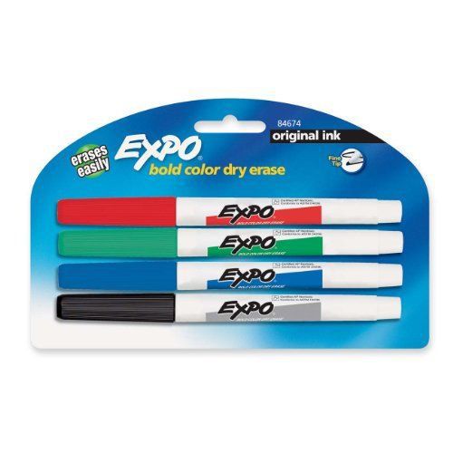 Expo dry erase marker - fine marker point type - point marker point (84674k) for sale