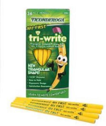 Dixon Tri-Write Beginner With Out Eraser 36 Count
