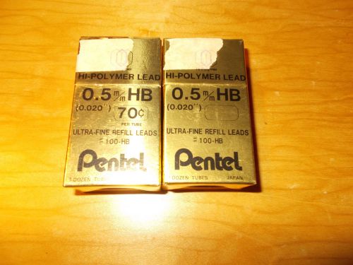 PENTEL 0.5mm HB HI-POLYMER Pencil Lead