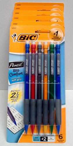 Bic Pencil X-Comfort Soft Grif # 2 Fine 0.5mm for Precision 6-Pack MPFGP6