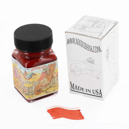 Noodler&#039;s ink fountain pen bottled ink, 1oz - fox red eternal for sale