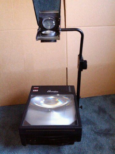 Refurb dukane 28a-4003 overhead projector, portable, cover/case, 2 lamp, w/warra for sale