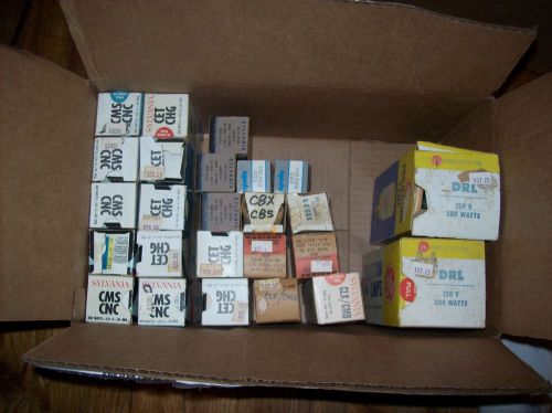 NOS 25 PROJECTOR BULBS/LAMPS DRL,CMS,CET,CDD,BZR,CLXCBX