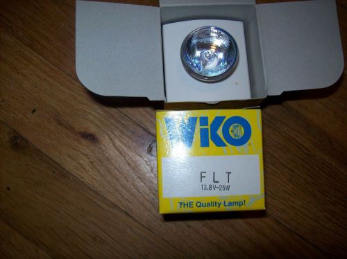 2 nos flt 13.8  volt 25  watt projector lamp/bulb wiko for sale