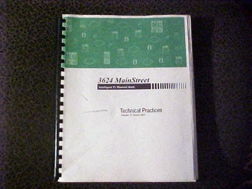 Newbridge 3624 MainStreet Intel T1 Channel Bank Tech Practices Manual