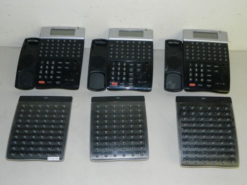 NEC DTH-32D-1 (BK) TEL Dterm80 Business Phone Black 780079, DCR-60-1 Console