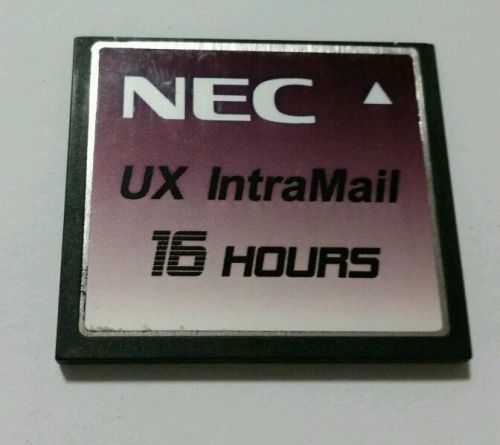 NEC UX. IntraMail  16  HOURS