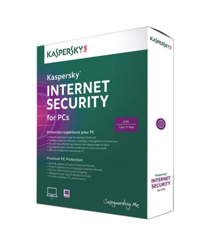 Kaspersky Internet Security 2015 3 PC 1 Year