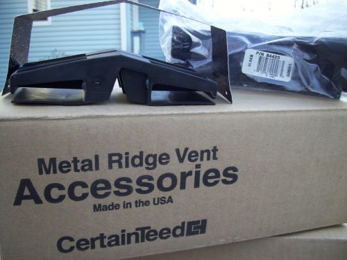 Certainteed Ridge vent roof parts,# 84422, New, adapter,$15.00 QTY 12