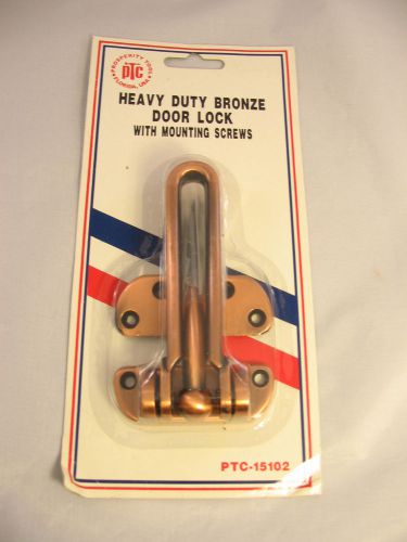VNTG PROSPERITY TOOL Heavy Duty Bronze DOOR LOCK