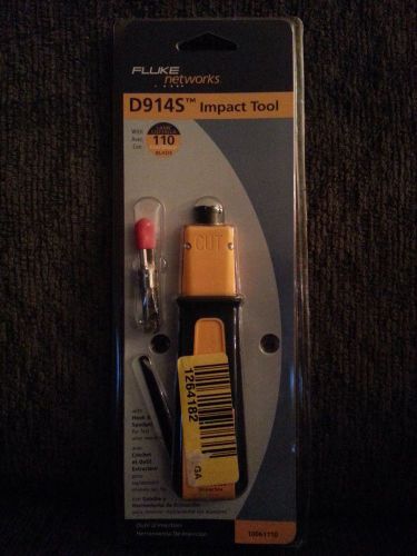 Fluke Networks D914S Impact Tool with EverSharp 110 Blade 10061110