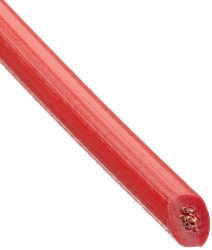 UL1007 Commercial Copper Wire  Bright  Red  22 AWG  0.0253&#034; Diameter  100 Length