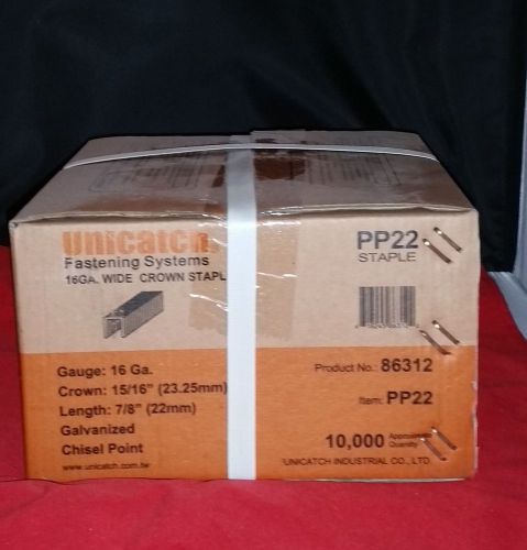 1-pallet-gsw-16-7/8&#034; galv unicatch staples for paslode 10,000/case for sale