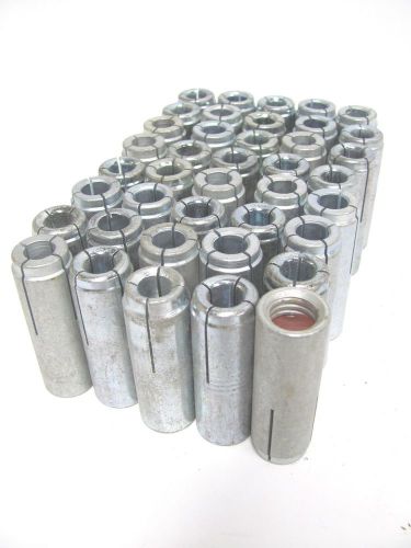 Drop-In Concrete Masonry Anchors Pack of 40 RL-58 Non Flange Zinc Plated 5/8-11