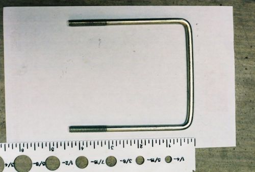 U-bolt, square bend, 1/4-20  2 per box