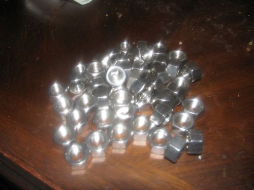 Stainless steel finished hex nut unc 1/2-13, qty 50 for sale