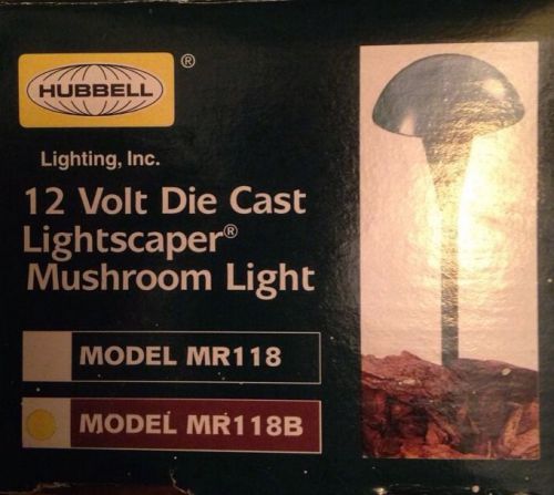 HUBBELL 584-2G 60W/120V LIGHTSCAPER MUSHROOM LIGHT 76507