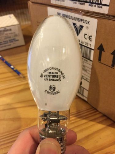 NIB, Venture Lighting 100W/c/u/uvs/ps/3k bulb, EDX 17 (quantity 24)