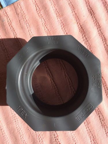 Spears 837-422 reducer bushing pvc 4&#034; x 3&#034; nsf 61 schedule 80 for sale