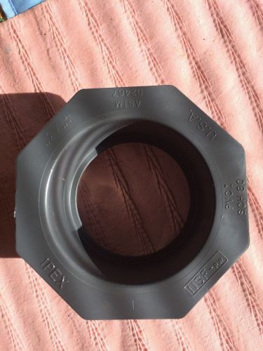 Spears 837-422 Reducer Bushing PVC 4&#034; x 3&#034; NSF 61 Schedule 80