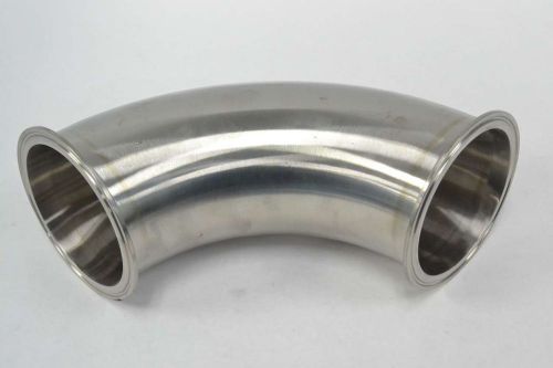 3-3/4IN ID STAINLESS SANITARY ELBOW PIPE FITTING REPLACEMENT PART B335885