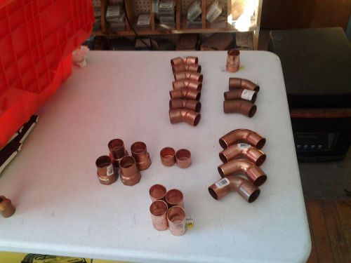 1&#034; copper fittings assortment for sale