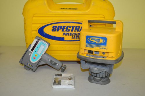 Spectra Precision LL500 Rotary Laser w/receiver and case