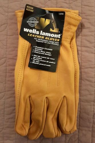 Wells lamont all-purpose leather gloves size m for sale