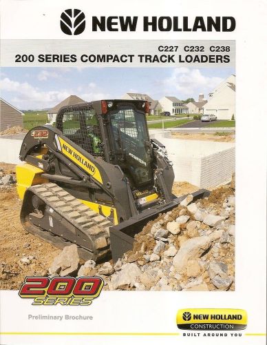 Equipment Brochure - New Holland - 200 Series Compact Track Loader 2010 (E1117)