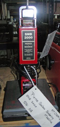Pierce Socbox SNB 2000 Numbering Machine   st0509-12