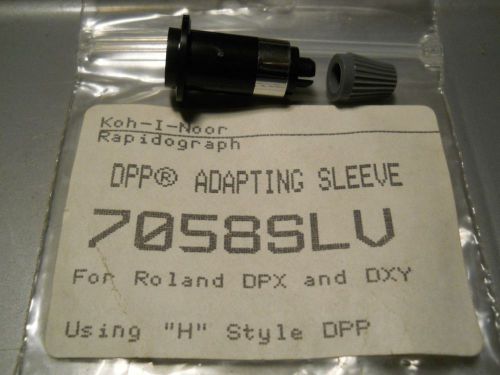 Koh-I-Noor Rapidograph 7058SLV Pen Plotter Adapter Sleeve H Style NEW