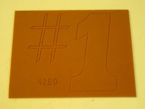 4 Assorted Plastic Engraving Templates #1, $, Plane, Crown Pantograph New Hermes