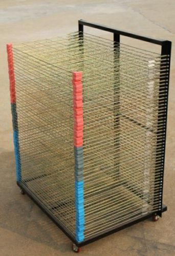 New screen printing drying rack equipment-50 layers easy assemble diy 006021 for sale