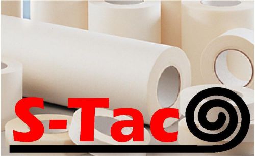 25mtr roll of 610mm / 24&#034; s-tac paper  application transfer tape clear a4 for sale