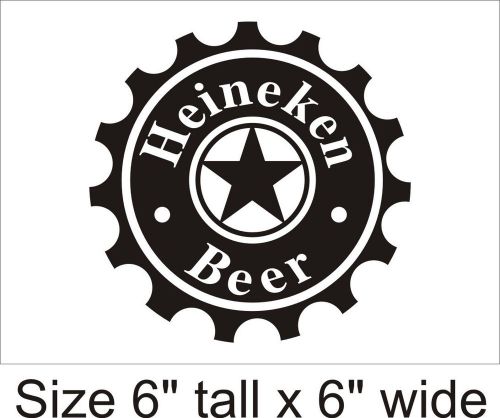 2X Heineken Beer Funny Car Vinyl Sticker Decal Truck Bumper Gift - 1041071