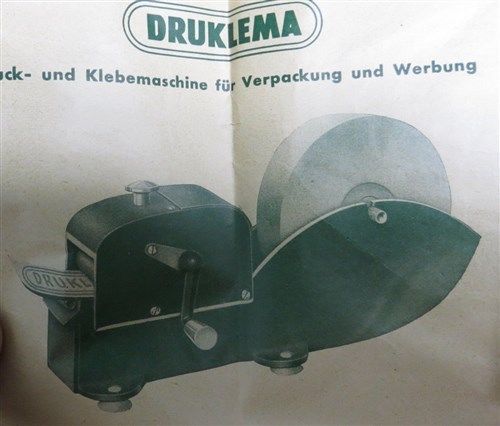 Druck Drucklema Tape Packing Advertising Machine