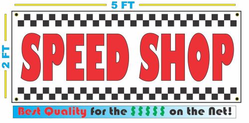 SPEED SHOP All Weather Banner Sign 4 New Store Garage Man Cave Bar Home Club