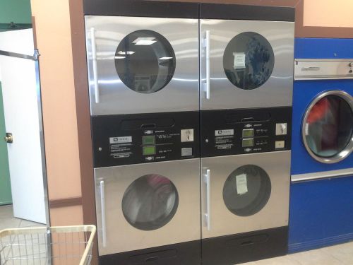 Commercial maytag stack dryers, model mlg33pdaws for sale