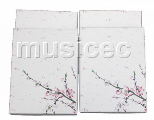 4 piece 4.7&#034;X6.4&#034; peach blossom paper Jewelry Boxes Gift packing T928A24