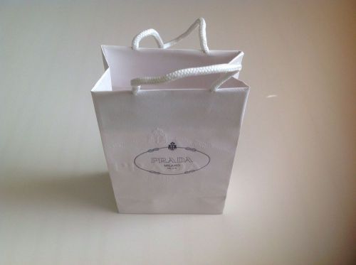 New Prada Carry Paper Shopping Bag - 2 Piece -