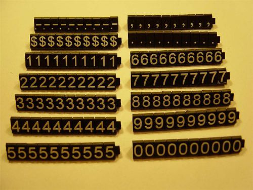 PRICE TAGS DISPLAY FOR RETAIL SHOP DISPLAY w/ 320 Cubes