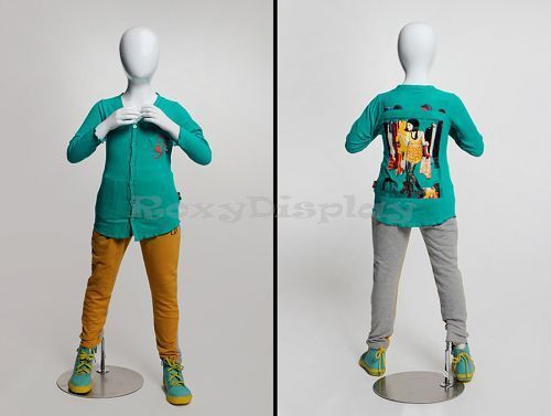 Egghead Little Child Mannequin Dress Form Display #MZ-CD4